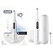 Oral-B Spazzolino Elettrico Ricaricabile iO 7N Bianco, 2 testine, 1 Custodia Da Viaggio. 1 Spazzolino - 1