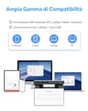 PANTUM BM4209DW Stampante Laser Multifunzione WIFI, Stampa Fronte e Retro Automatica Bianco e Nero, 3in1(Stampa/Copia/Scan), 30ppm, USB，Wireless, Display LCD, Inbox Toner 1000 Pagine, Cavo USB incluso - 6