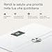 WITHINGS Body Comp - Bilancia pesapersone digitale WiFi con analisi corporea completa: peso, grasso corporeo, grasso muscolare, acqua e tracciamento cardiovascolare, Bilancia impedenziometrica, bianco - 5