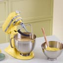 KitchenAid 5KSM195PSEBT Küchenmaschine 4,7 l Butter – ARTISAN, mit kippbarem Motorkopf, 2 Edelstahlschüsseln, Gehäuse aus Spritzgussmetall - 7