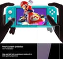 NEW'C 3 Pack Designed for Nintendo Switch lite Screen Protector Tempered Glass, Case Friendly Scratch Resistant,Bubble-Free, Ultra Resistant - 7