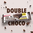 Enervit The Protein Deal Crunchy Double Choco Storm – Proteinriegel, intensiver Zartbitter-Schokoladengeschmack, 20 g Protein, 0,1 g Zucker, knuspriger Snack, Glutenfrei, 12 Riegel à 55 g - 2