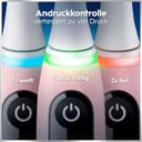 Oral-B iO Series 6 Sensitive Edition Elektrische Zahnbürste/Electric Toothbrush, 2 Aufsteckbürsten, 5 Putzmodi für Zahnpflege, Valentinstagsgeschenk für Ihn/Sie, Designed by Braun, pink sand - 11
