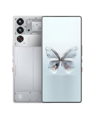 REDMAGIC 10 Pro 144Hz Cellulare Gaming, Smartphone Android 5G, 16GB RAM+512GB ROM, Snapdragon 8 Elite, 6.85" AMOLED Schermo, FHD+ Telefono Gaming, 50MP Fotocamera, 80W Caricatore, Dual-Sim Argento