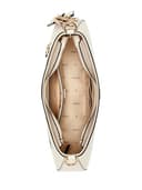 GUESS Noelle II Top Zip Shoulder Bag Bone - 4