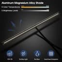 EYOCEAN Schreibtischlampe LED, 24W 80CM Tischlampe mit Gestensteuerung, Dimmbare Tageslichtlampe Augenschutz Monitor Lampe für Arbieter in Büro Leser Architekenden Schneider - 3