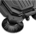 FUXTEC Aspiradora Manual FX-HK65 para Jardín – Máquina de Barrido con Ancho de Trabajo de 650 mm, Depósito de 20 L, Rendimiento de hasta 2000 m², Diseño Ergonómico y Función de Plegado - 6