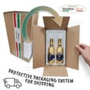 Olio Riviera Ligure DOP extra vergine di olive 100% Taggiasche, lt 0,50 x 2 fasciato oro - 6