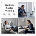 Omnpak Case for Microsoft Surface Pro 11 / Surface Pro 10 / Surface Pro 9 13 Inch, Lightweight Protective, Multiple Angle, Stylus Holder, Compatible with Type Cover Keyboard - 3