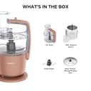 Kenwood MultiPro Go FDP22.​130RD, Kitchen Robot, Chops, Slices, Grates, Purees, and Kneads, 360° Express Serve, 1.3L Bowl, Kneading Blades, 4mm Disc, 650W, Clay Red - 7