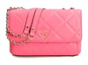 Guess Bag cessily quilted shoulder strap QG767921 camellia, Fuchsia, Small - 1