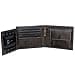 Fa.Volmer portafoglio in pelle da uomo con protezione RFID - doppia cucitura extra resistente, schlanke Brieftasche, Classico - 6