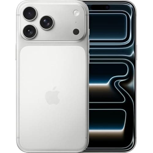 Apple iPhone 17 Pro Max 256 GB: 6,9" Display mit Promotion, A19 Pro Chip, Beste Batterielaufzeit, die es je in einem iPhone gab, Pro Fusion Kamera-System, Center Stage Frontkamera; Silber