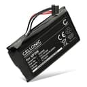 CELLONIC, battery sat nav compatible with TomTom Rider 550, Rider 500, Rider 400 (2500mAh, 3.7v) Replacement battery LHA11133000, LHA11138000, VF3W - 1