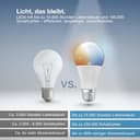 Osram SMART LED Lampe A60 Kolbenform E27, 9W ZigBee 3.0, Tunable White 2700-6500K, dimmbar, Alexa, Google Assistant - 5