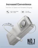 Baseus Free2Pull 20000mAh Power Bank Grau - 2