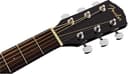 Fender CD-60S Dreadnought Acoustic Guitar, Walnut Fingerboard, Black, Comes with Free Virtual Lessons - 8
