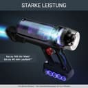 Rowenta X-Force Flex 9.60 Allergy kabelloser Akku-Stabstaubsauger, 100 Air Watt, herausnehmbarer Akku, bis zu 45 Min. Laufzeit, kompakt, Flex-Gelenk, LED-Düse, Lila-Schwarz, RH2038 - 5