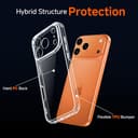 ivoler Anti-Amarillo Clara Funda para iPhone 17 Pro con 2 Piezas Cristal Templado, [Protección Militar] Carcasa Protectora Antigolpes Transparente Anti-Choques Bumper Case - 4