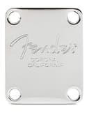 Fender Plaque manche basse American Series Chrome - 1