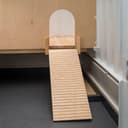 Ferplast Zweistöckiger Kaninchenstall im Freien Grand Lodge 120 Plus Kaninchenkäfig Hasenstall Meerschweinchen und andere Kleintiere mit Zubehör und Kaninchenhaus, 115,5 x 73 x h 117 cm Grau - 4