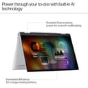 HP Envy x360 14" 2in1 Laptop | AMD Ryzen 5 8640HS Processor | AI Enhanced | 16GB RAM | 512GB SSD | AMD Radeon Graphics | WUXGA IPS Touchscreen | Up to 14.75 Hrs Battery | Windows 11 | 14-fa0002sa - 4