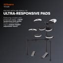 Roland TD-02K V-Drums | Batteria Elettronica Compatta Entry-Level con una Suonabilità Espressiva, Stand dall'Altezza Regolabile ed Espansione Bluetooth Opzionale - 3