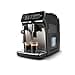 Philips Serie 3300 Macchina da caffè automatica - 5 tipi di bevande, Touch screen a colori, Sistema LatteGo, SilentBrew, Macinacaffè in ceramica al 100%, Filtro AquaClean. Cromato Nero (EP3326/90) - 2