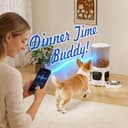 WAVEEME Dual-Lens Automatic Cat Feeder with Camera for 2 Cats, 6L1080P HD Video Pet Food Dispenser with Dual Bowls, AI Motion Detection & 2-Way Audio, App Control Timed Feeder for Multi-Cat Household - 5