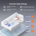 roborock S8 Pro Ultra Robot Aspirapolvere Lavapavimenti, Svuotamento/Lavaggio/Asciugatura/Pulizia Della Stazione/Rabbocco Automatico, Reattivo 3D, 6000Pa - 9