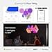 Nanoleaf Shapes Triangle Expansion Pack, 3 Additional Smart Light Panels LED RGBW - Modular Wi-Fi Colour Changing Wall Lights, Works with Alexa Google Assistant Apple Homekit, for Room Decor & Gaming - 5
