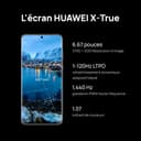 HUAWEI P60 Pro Smartphone, 8 GB RAM+256 GB ROM, Grande batteria 4815 mAh e 88 W HUAWEI Super Charge, Teleobiettivo a bassa luminosità, design unico di texture perla e vetro durevole Kunlun, Nero - 5