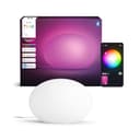 Philips Hue Flourish Tischleuchte, dimmbar, weißes und farbiges Licht, 16 Millionen Farben, über App steuerbar, kompatibel mit Amazon Alexa (Echo, Echo Dot), neue Generation - 1