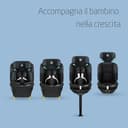 Maxi-Cosi Emerald 360 S i-Size, Seggiolino auto girevole 360, 0-12 anni (40-150 cm), Seggiolino auto neonato, 4 posizioni reclinate, Protezione dagli impatti laterali G-CELL, Tonal Black - 7