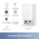 Mova E40 Ultra Robot Aspirapolvere e Lavapavimenti, Potenza 19000Pa, Tecnologia Mocio MaxiReach, Spazzola Laterale Antigroviglio, Stazione All-in-One, 75 Giorni di Pulizia Automatica,Bianco - 10