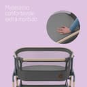 Maxi-Cosi Iora Air Lettino neonato, co-sleeping con materasso imbottito, funzione dondolo, regolabile in altezza, reclinabile,tessuti riciclati ecologici e traspiranti, 0-9 kg, Beyond Graphite - 3