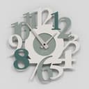 Giallobus - Reloj premium - Carved - Madera de MDF - Premium 60x60cm - 05 - Persia - Artesano Made in Italy - Silencioso - Idea de regalo - Doble nivel moderno - 1