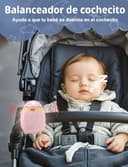 Robofun Baby Rocker, Mecedora automática para Cochecito - portátil, Mecedora suave,carga USB-C, 3 ajustes de intensidad - Apta para todos los cochecitos - 2