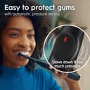 Oral-B iO Series 2 Rechargeable Electric Powered Toothbrush Starter Kit, Night Black with 2 Brush Heads - Automatic Pressure Sensor to Protect Gums - 3 Modes - 2 Min Timer - 7
