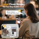 PF1-6L Comedero Gato Automatico WiFi, Cámara 1080P HD, Cuenco de Acero Inoxidable, Programable y con raciones, Antisuciedad y Cierre automático de Salida, Batería de Reserva - 3