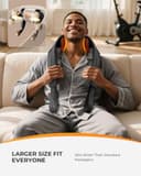 CooCoCo Cordless Neck Masasger for Neck Pain, 6D Shiatsu Back Massager with Advanced Heat, Larger Size Shoulder Massager, Valentines Gifts for Him Her Men Women - 3