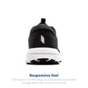 Brooks 1104351D087 Revel 7 Hombre Black/White EU 44.5 - 3