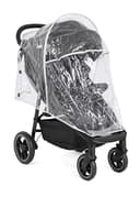 Sillas de paseo marca Joie. Modelo Buggy & Sportwagen Litetrax bis 22 kg belastbar mit Schieber-Ablagefach & Regenschutz - Shale - 8