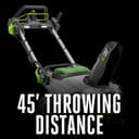 Ego SNT2130 - Soplador de Nieve de una Sola Etapa de 56 voltios y 21 Pulgadas con Peak Power™ y empuñaduras de Mango calentadas, batería y Cargador no incluidos - 3