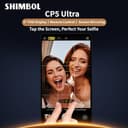 Shimbl CP5 Ultra Nero Monitor Touchscreen FHD da 5" Wireless per Vlogging e Selfie | Clip Magnetica, Altoparlante Integrato, Controllo Inverso, Compatibile con iPhone 13-17/Pro Max/Plus e Android - 6