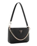GUESS Noelle II Mini Top Zip Shoulder Bag, Tracolla Donna, Nero, Taglia Unica - 2