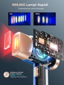 Epilatore Luce Pulsata con Funzione di Raffreddamento a Ghiaccio, Schermo LCD Touch,Modalità di Scorrimento Automatico, Epilatore a Luce Pulsata per Donne e Uomini,Viso, Ascelle, Bikini,Corpo - 6