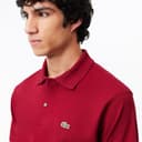 Lacoste L1212 Camisa Polo, Rojo (Bordeaux), M Hombre - 3