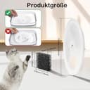 10er-Set Filter + 10 Schwamm-Nachfüllkartuschen für Eversweet 2S/3/3 Pro/Solo/Solo 2/Solo SE Katzenbrunnen mit verbessertem 3.0-Vierfach-Filtersystem - 6