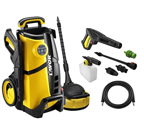 LAVOR Idropulitrice LVR4 150 DIGIT con Sistema di Controllo Digitale e Programmi di Lavaggio, Pressione massima 150 bar, Portata massima 450 litri ora, Motore 2100 Watt